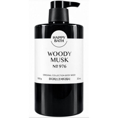 Парфумований гель для душу Happy Bath Woody Musk №976, 910 г